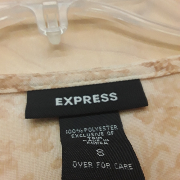 Pink Cream Boho Lace Paisley Top S - Picture 3 of 14